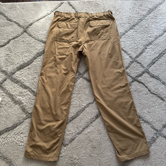 Duluth Trading Dry on the Fly Pants tan outdoor hiking XL long - Picture 10 of 11
